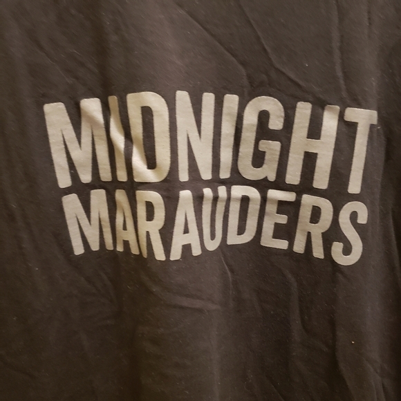 Midnight Marauders Black Crewneck T-Shirt Large - Picture 1 of 7